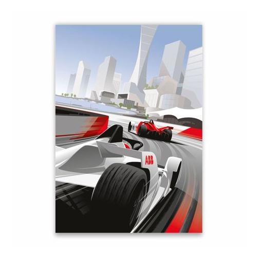 Motor Racing Poster - A1