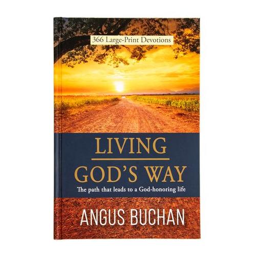 Living God's Way: 366 Large-Print Devotions
