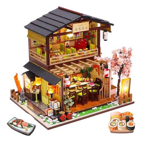 New Elements DIY Miniature Japanese Sushi Shop