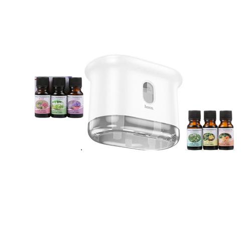 Hoco Di45 Desktop Double Spray Humidifier With 6x Essential Oils