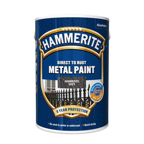 Hammerite Direct To Rust - Hammered Bronze 1lt