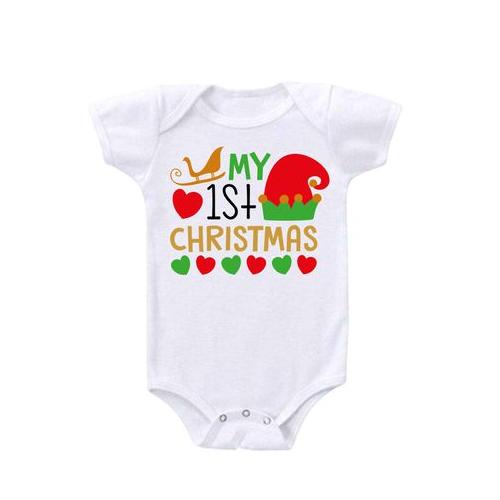 Cyberwear - My 1st Christmas Baby Vest -3
