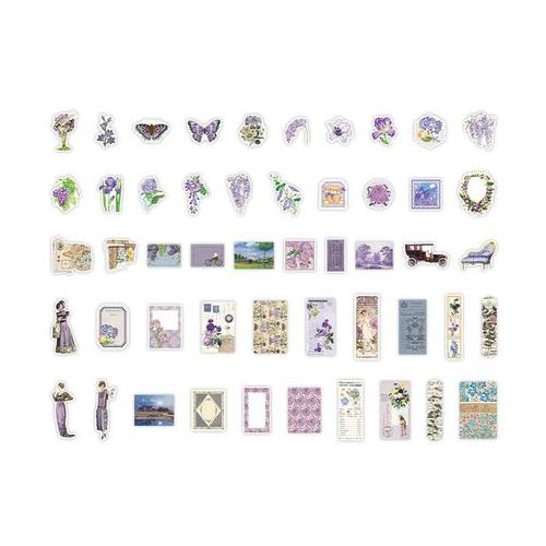 La Laila Decorative Washi Paper Sticker Sets - 100 Pieces - Scrapbooking