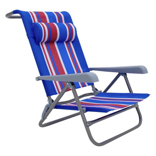 Natural Instincts 7-Level Reclining Beach Chair