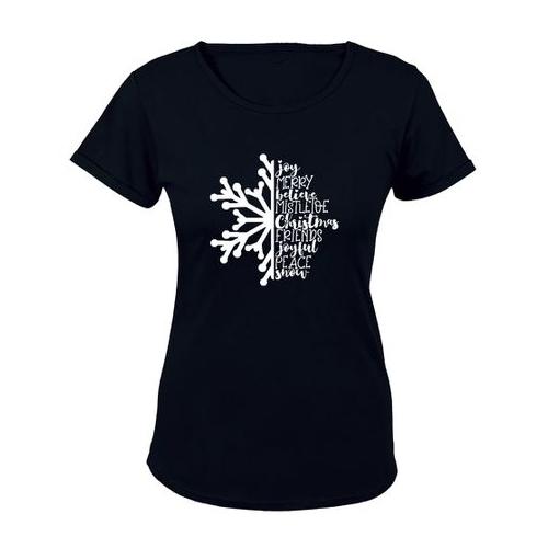 Christmas Snowflake - Ladies - T-Shirt