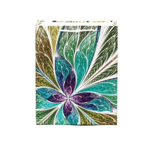 Mandala Flower Print Gift Bag