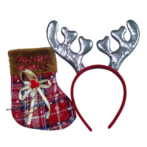 Christmas Headband and Stocking Set B5