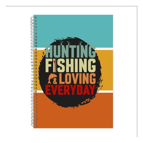 HUNTING 44 Gift Idea A4 Notepad 245