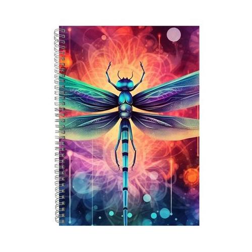 Dragonfly 49 Gift Idea A4 Notepad 203