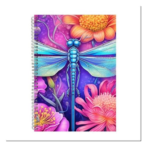Dragonfly 15 Gift Idea A4 Notepad 202