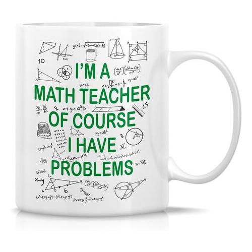 I'm A Math Teacher Christmas Birthday Gift Mug