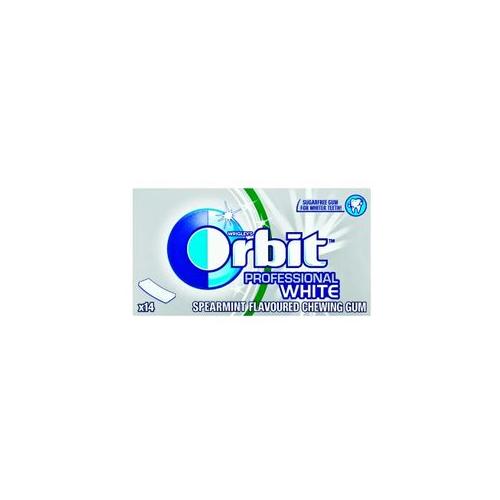 Orbit Sugar Free Gum Professional White - 1 x 14pc