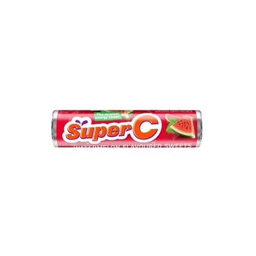 Super C Candy Rolls Watermelon - 24 x 36.9g