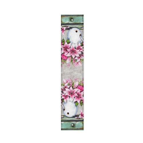 Pink Lillies By Stella Bruwer Table Runner