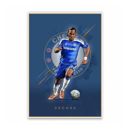 Drogba Chelsea Poster - A1