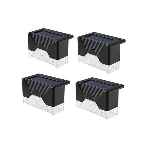 Pack of 4 Multi-Functional Solar Outdoor White Lights