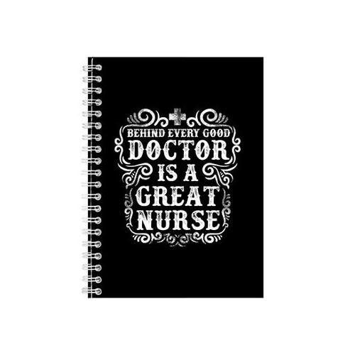 Behind Every Good Doctor Notebook Nurse Gift Idea A5 Notepad 147