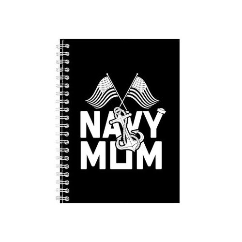 Navy Mom Notebook Mother's Day Gift Idea A5 notes 130