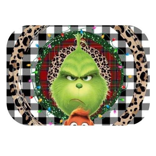Mad Grinch Printed Mouse Pad