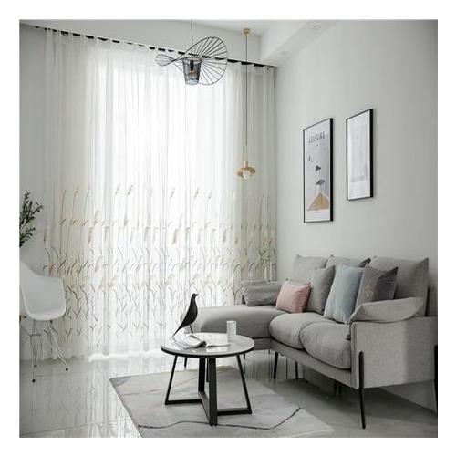 Readymade Sheer Voile Eyelet Curtains