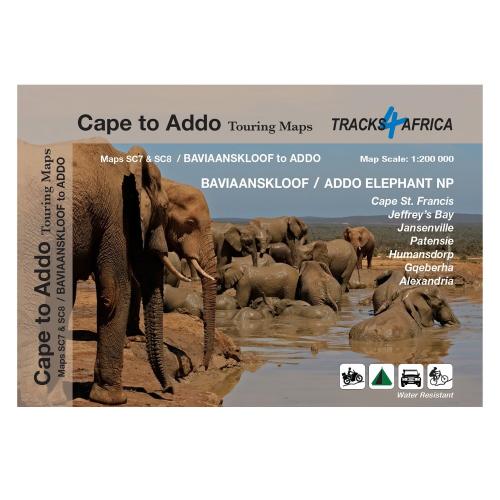 Tracks4Africa Cape to Addo Touring Maps - Baviaanskloof to Addo