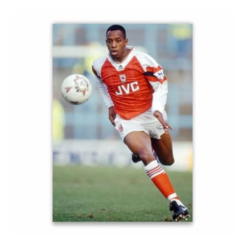 Ian Wright In Action Poster - A1