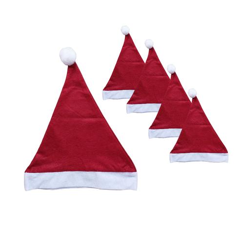 Traditional Festive Christmas Hats - Pack Of 5