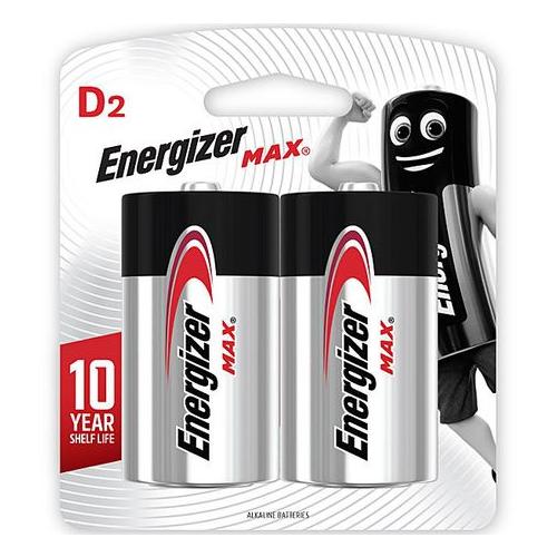 Energizer MAX Alkaline D-size Battery Card 2