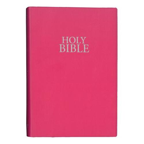 NIV Vinyl Bible Cerise Pink