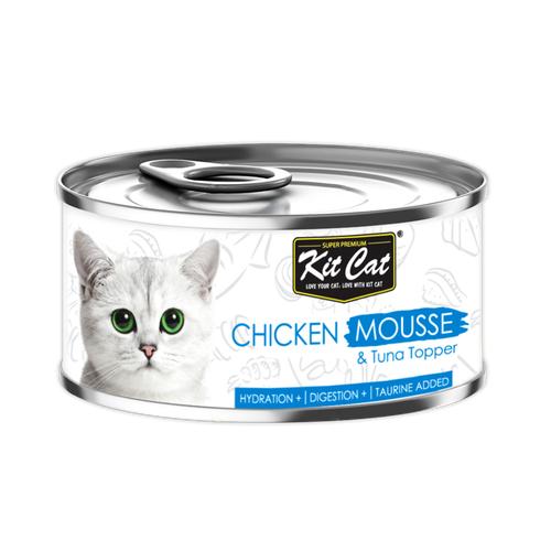 Kit Cat - Chicken Mousse With Tuna Topper x 3