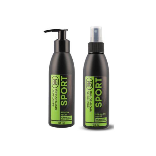 Aromatic Apothecary Sport Rub-On Relief 150ml + Spray-On Relief 150ml