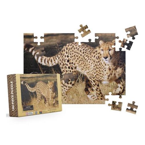 Exquisite A3 Cheetah Hand-Crafted South African Wildlife Puzzle