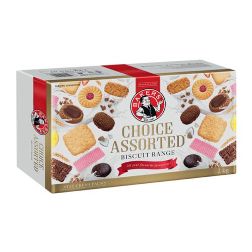 Bakers Choice Assorted Biscuit Range 2kg