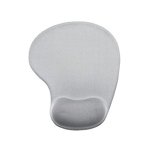Fabric Mousepad with Gel Wrist Support - Grey