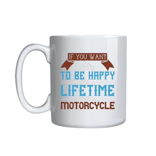 If You Want To Be Happy Mug Gift Idea 157