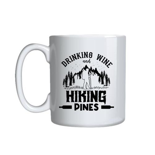Hiking Pines Mug Gift Idea 124