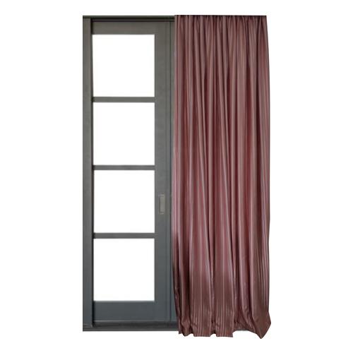 The Textile Mill - Morrocan Stripe lined curtain - Tape Top