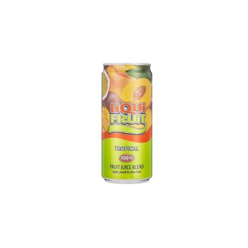 Liquifruit 100% Fruit Juice Tropical - 6 x 300ml