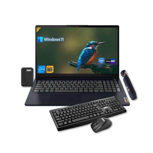 Lenovo IdeaPad 3 Celeron 8GB-256GB SSD Webcam Hacker-Proof Notebook