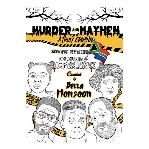 Murder and Mayhem: A Truly Criminal South African Colouring Experience