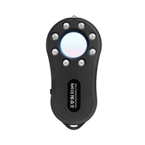 S100 Spy Camera Detector Portable Infrared Anti Spy Detector Compass Lights