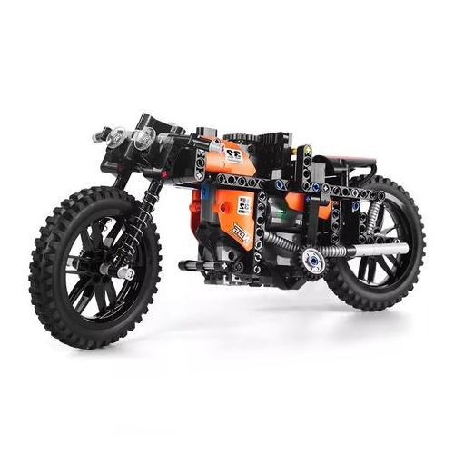 Mould King Technic R/C Racing Motorcycle - 383 Pieces - 32cm long