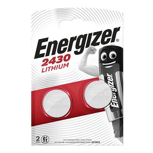 Energizer CR2430 3v Lithium Coin Battery Card 2