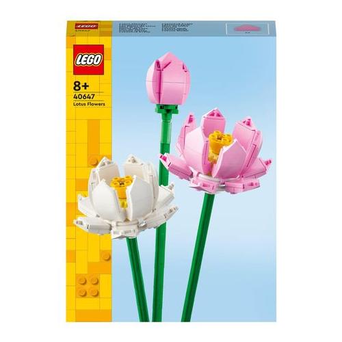 LEGO® Icons Lotus Flowers 40647 Building Blocks Toy Set; Flowers Botanical Collection (220 Pieces)