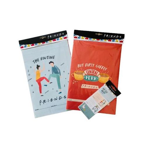 Friends - A4 Book Jackets & Book Label Stickers
