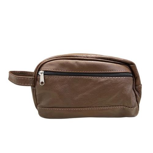 Real Leather Brown Pouch