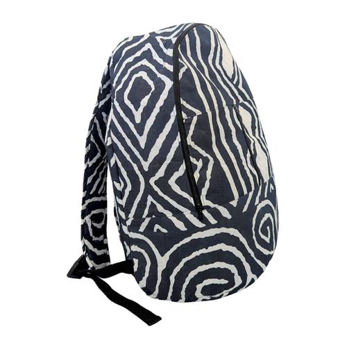 Zebra Print African Laptop Backpack by Tribe Afrique