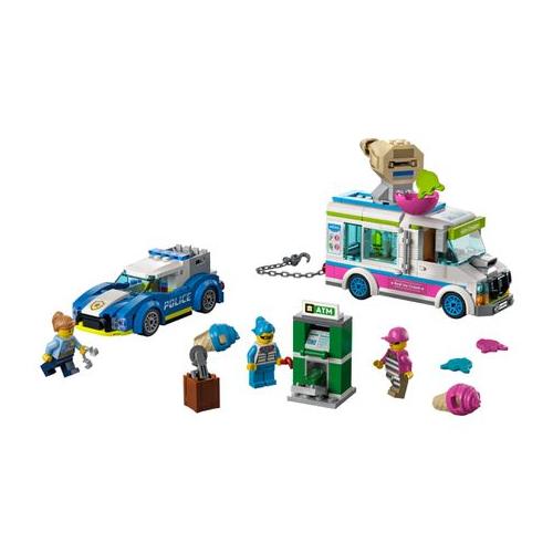 LEGO 60314 City Ice Cream Truck Police Chase Building Set - Parallel Import