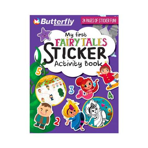 Butterfly My First Sticker Activity Book - Fairytales x 240