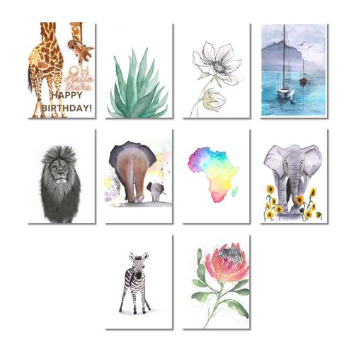 Greeting cards - 10 pack